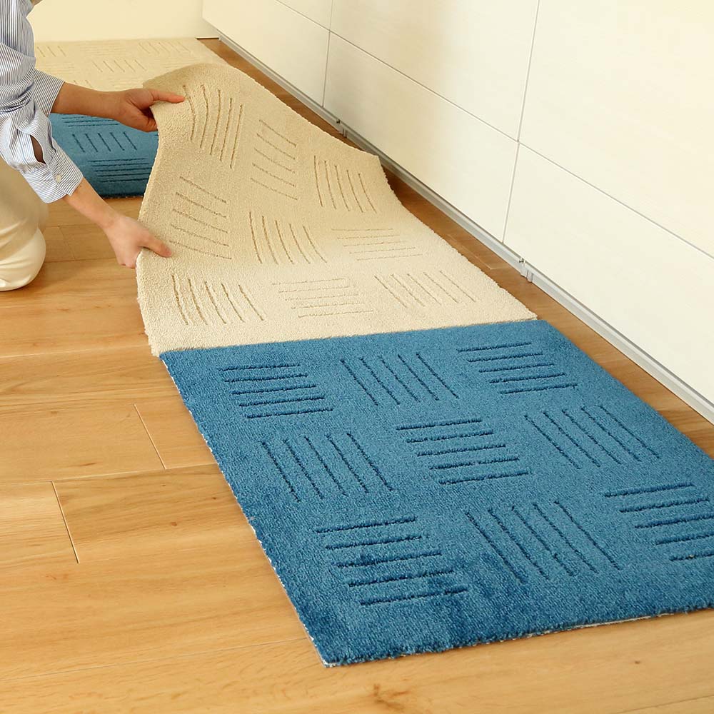 ピタプラス(R)タイルマット 約60×60cm(同色2枚組) タイルカーペット タイルマット カーペット ラグ マット 684920