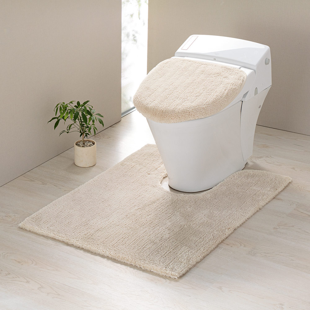 ≪耳長判（約60cm×95cm）≫ エスタルトトイレタリー トイレマット トイレ用品 685011