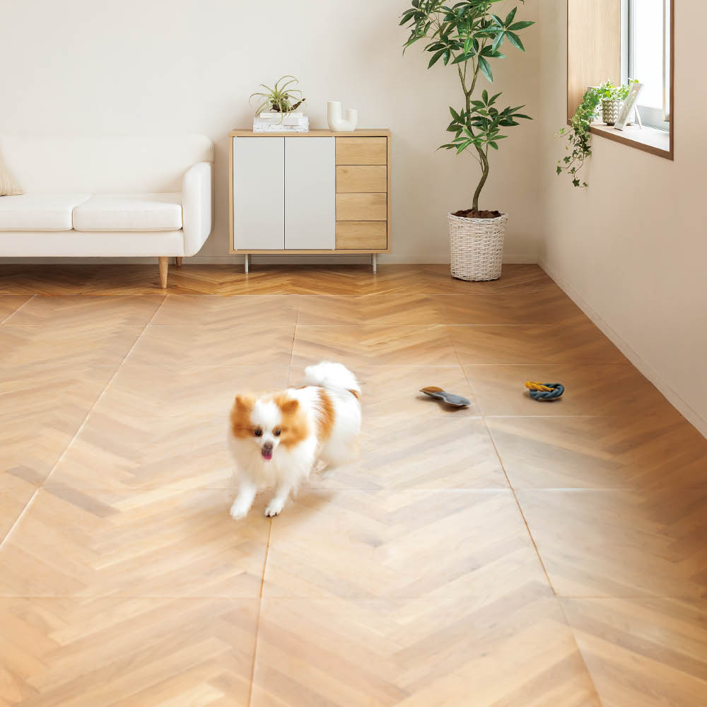 【ディノス限定販売】クラレプラスチックス 透明保護マット 60×60cm 4枚 手入れ リフォーム用品 掃除 お手入れ用品 681803