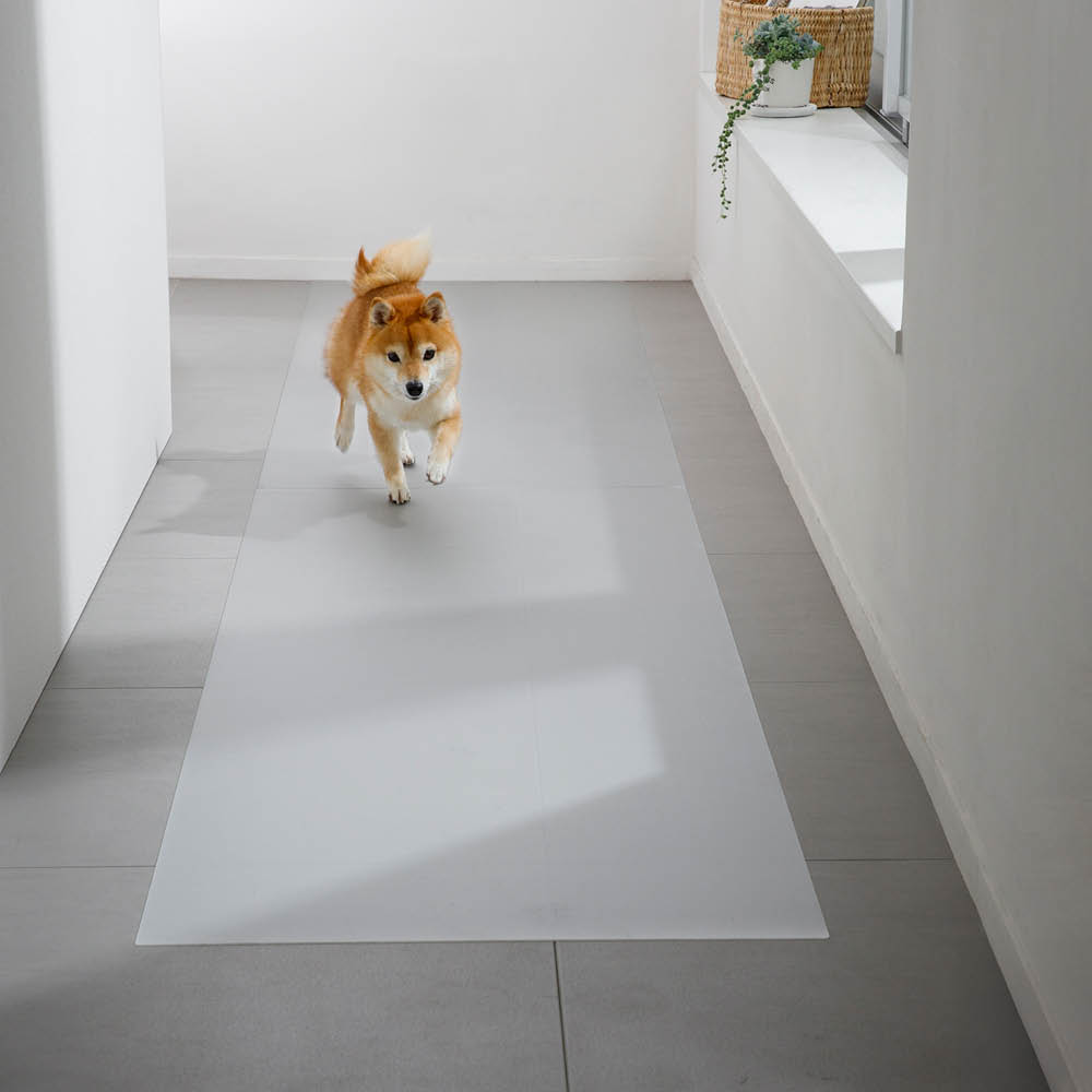 【ディノス限定販売】クラレプラスチックス 透明保護マット 60×180cm 手入れ リフォーム用品 掃除 お手入れ用品 681804
