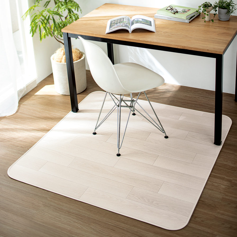 激レア くろがね ゴミ箱 絨毯 マット デスクマット カーペット マロン