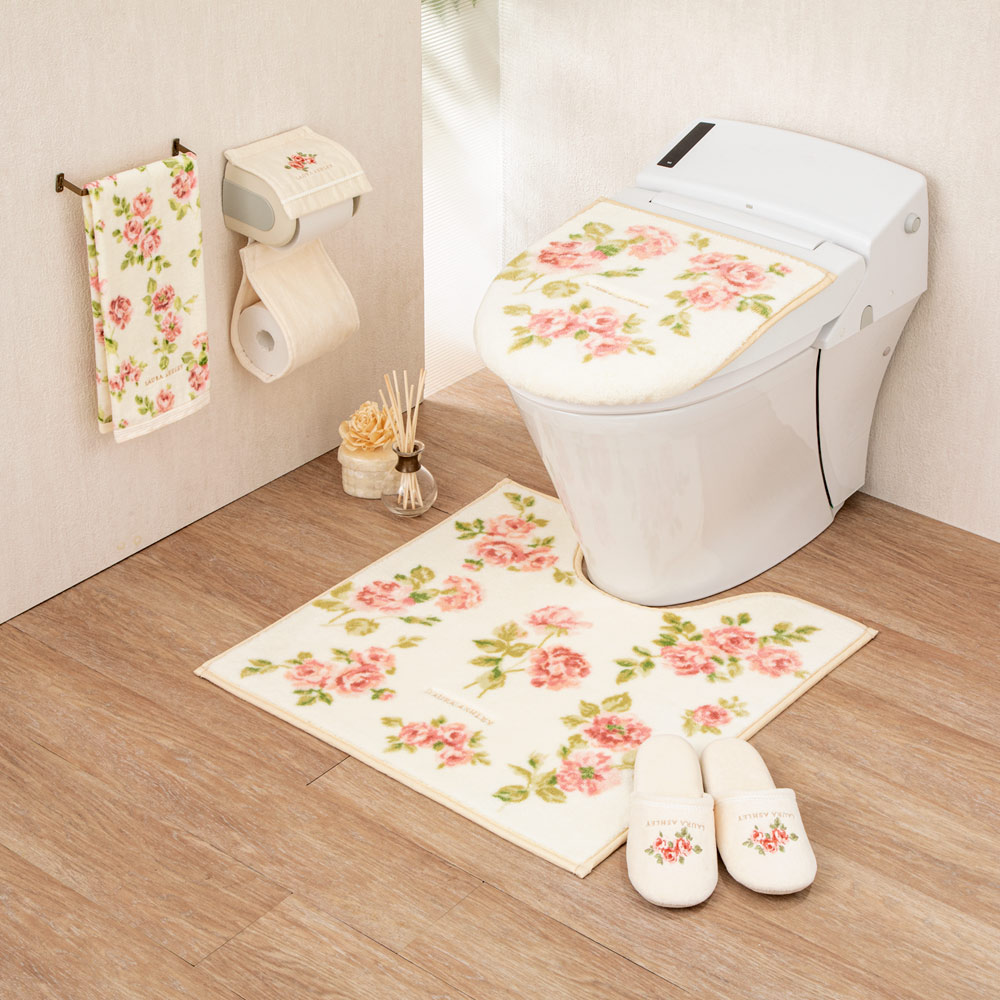 消費税無し ローラアシュレイ トイレタリー〈アルバーティーン〉 フタカバー バス・洗面所用品