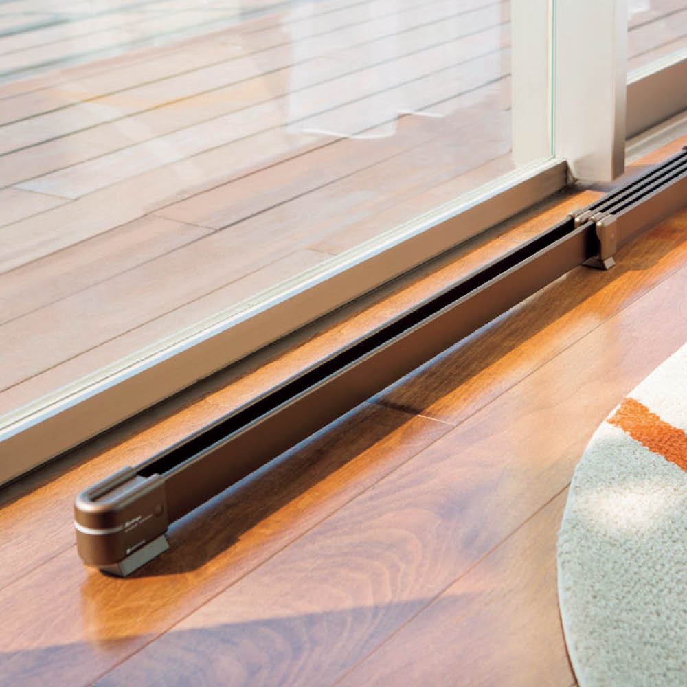 結露と冷気を抑制!「窓際ヒーター」幅120-190cm伸縮式 暖房器具 ヒーター 季節家電 生活家電 610403