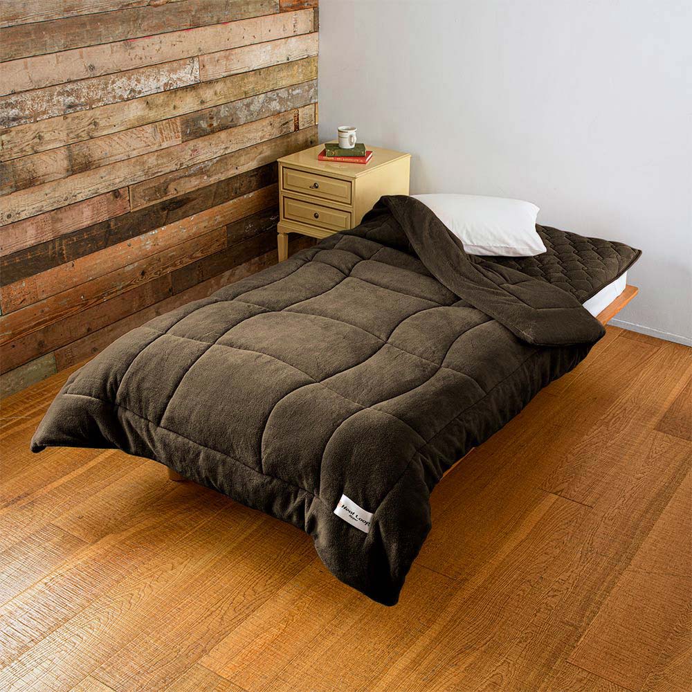 ≪セミダブル≫ 【ディノス限定販売】ヒートループ(R)ハイパー 中わた入り発熱毛布 増量タイプ 掛け毛布 ブランケット 毛布 610706