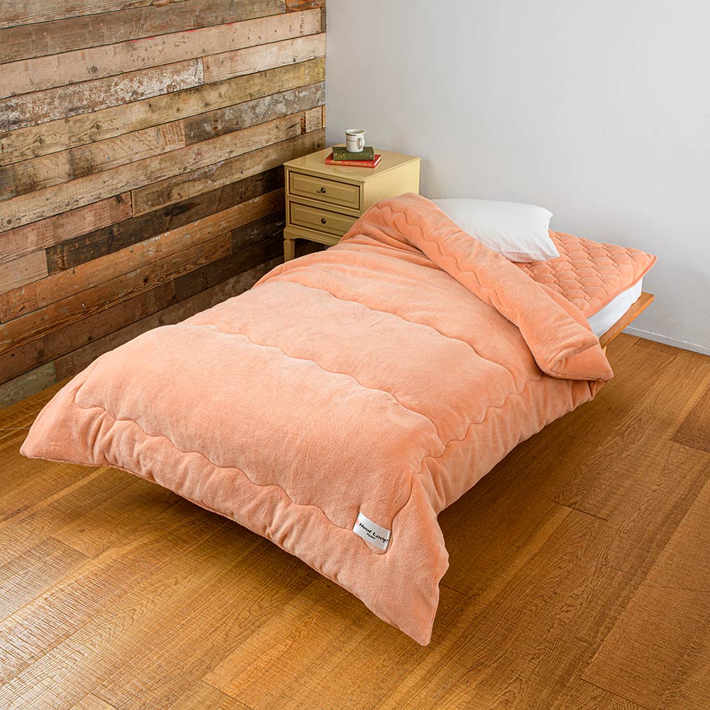 ≪セミダブル≫ 【ディノス限定販売】ヒートループ(R)ハイパー 中わた入り発熱毛布 増量タイプ 掛け毛布 ブランケット 毛布 610706