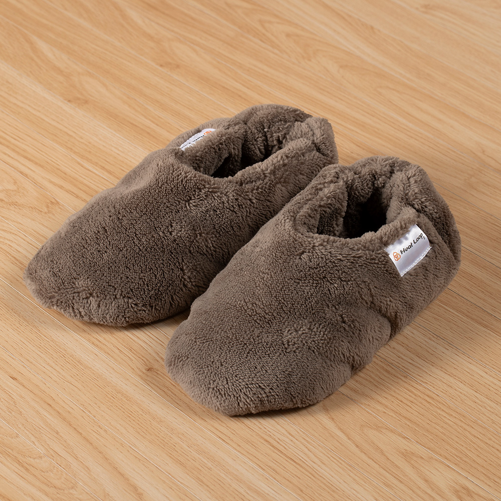 【ディノス限定販売】ヒートループ(R)ハイパー ルームシューズ スリッパ ルームシューズ タオル 610902