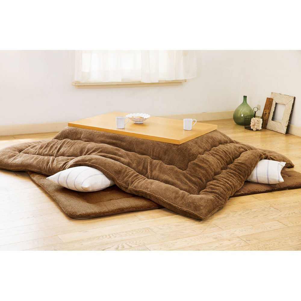≪【長方形】205×245cm≫ もこふわマイクロファイバーのシープ調ふっくらこたつシリーズ こたつ掛け布団 こたつ布団 こたつ 611109