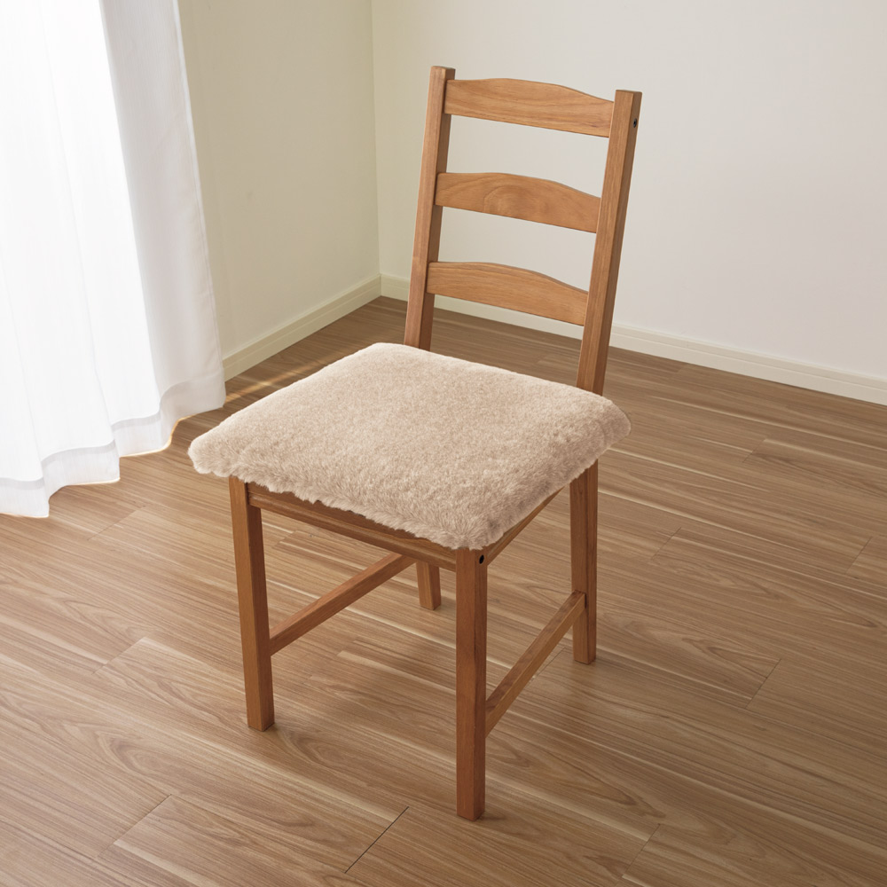 ソファにも対応 ファー調こたつシリーズ ふかふかシートクッション(同色2枚組) 椅子 カバー類 611133