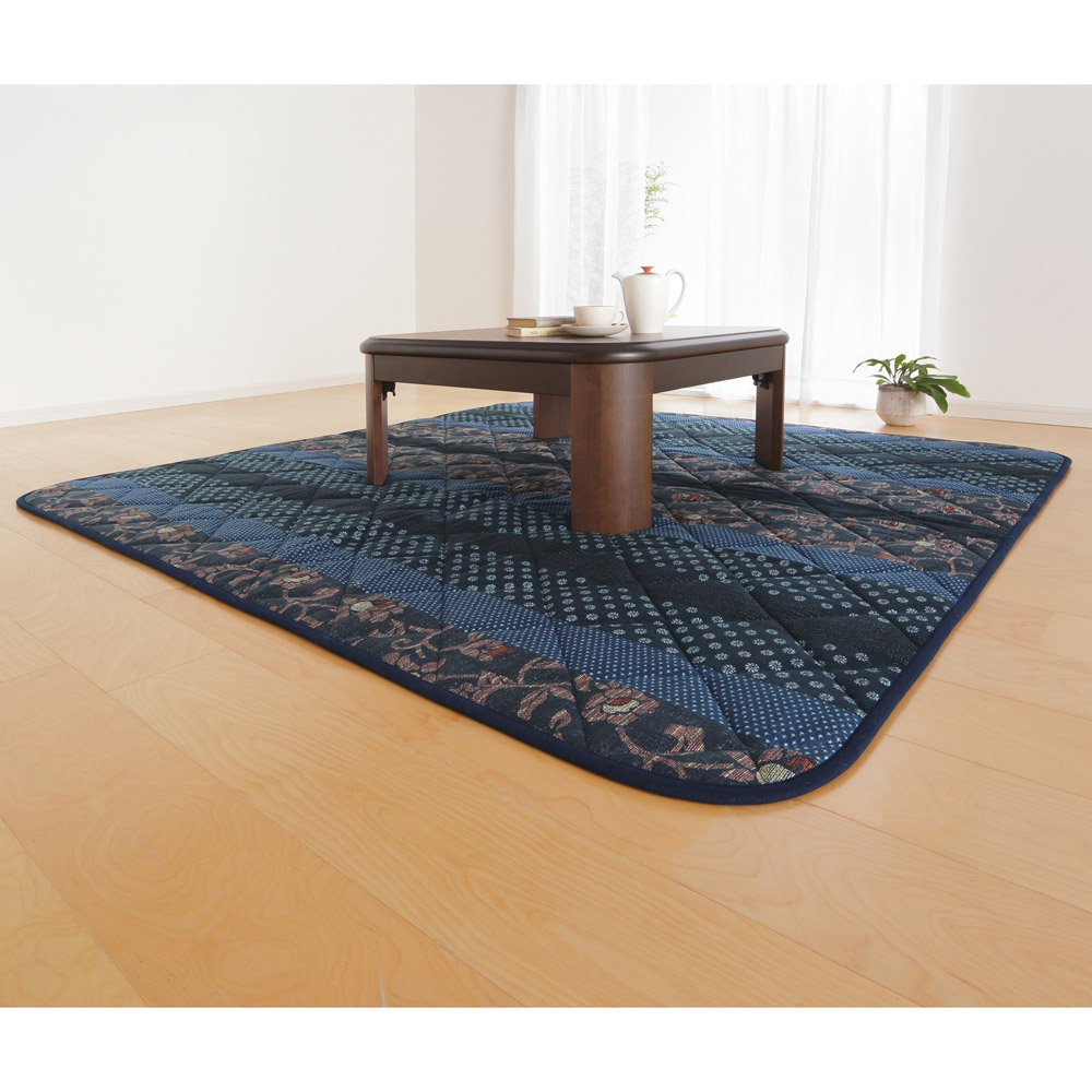 ≪【長方形・大】190×260cm≫ 日本製『万葉』ふっくらこたつシリーズ こたつ敷き こたつ敷布団 こたつ 611213