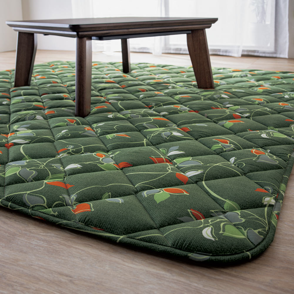 ≪【正方形】190×190cm≫ 西川はっ水ふっくらこたつシリーズ こたつ敷き こたつ敷布団 こたつ 611219