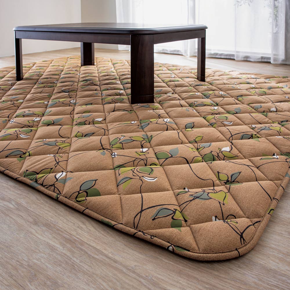 ≪【長方形】190×240cm≫ 西川はっ水ふっくらこたつシリーズ こたつ敷き こたつ敷布団 こたつ 611221