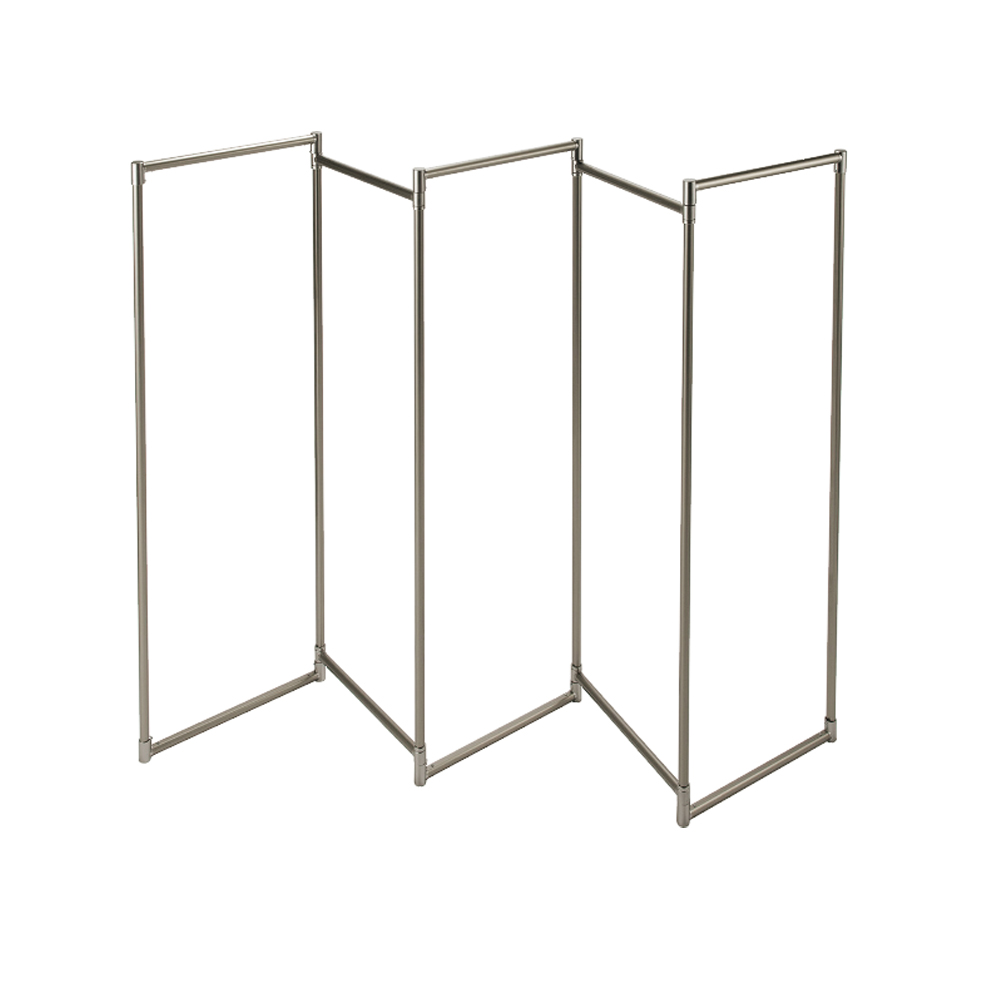 出しっぱなしでも美しい 新スタイリッシュアルミ物干し 5連ハイタイプ 室内 屋外 洗濯物干し台 洗濯用品 物干し 611616