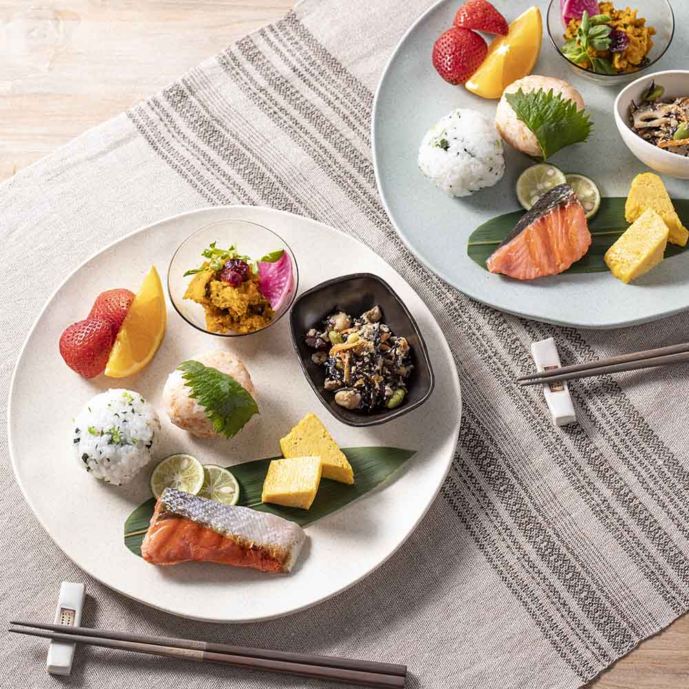 ≪27cmプレート≫ ABODE/アボード レンジで使えるオーガニックプレート 2枚組 平皿 長皿 ワンプレート 食器 カトラリー グラス 613204