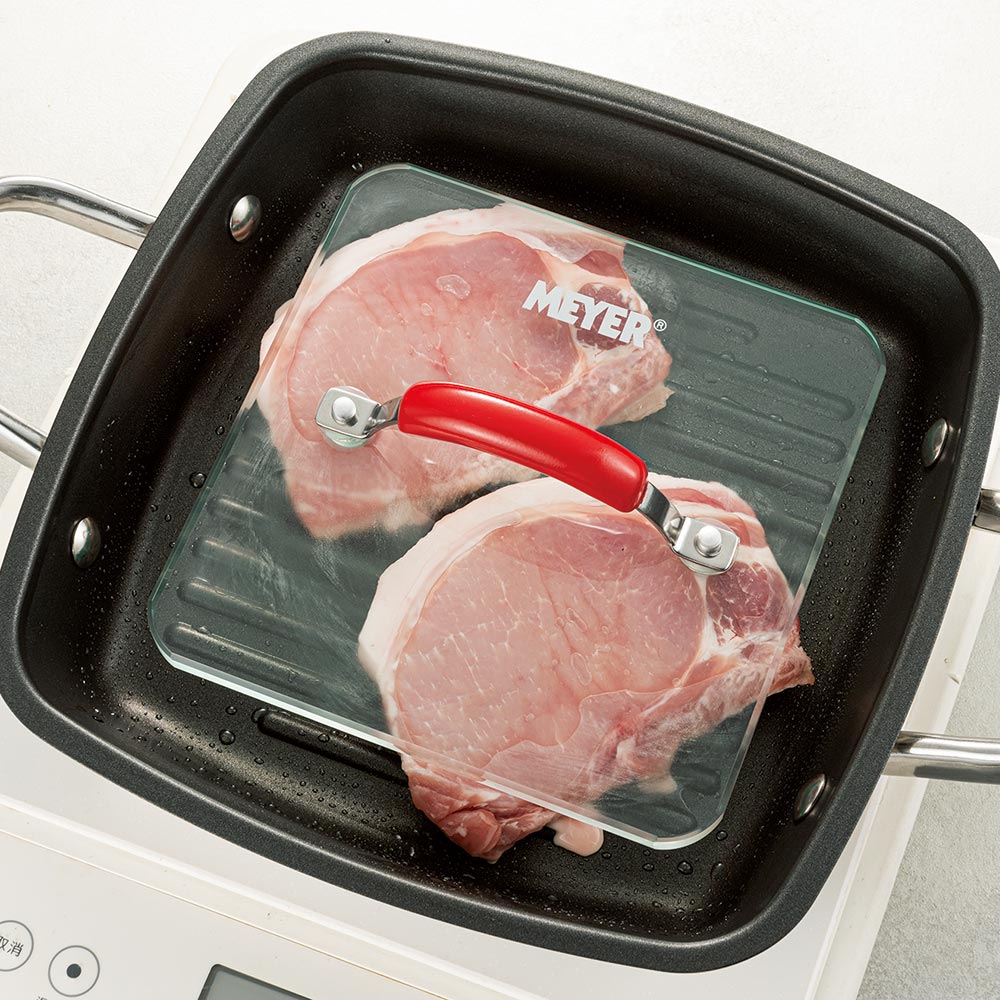 MEYER/マイヤー スクエアグリルパン 限定レシピ ディノスANAmall店