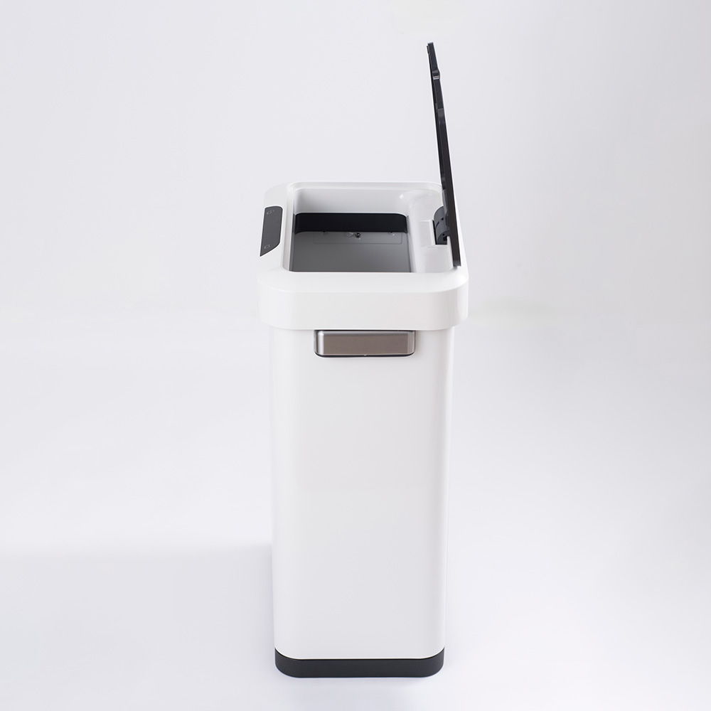 EKO自動で開閉センサー式 ダストボックス 45リットル よこ型 リビング ダストボックス 614003