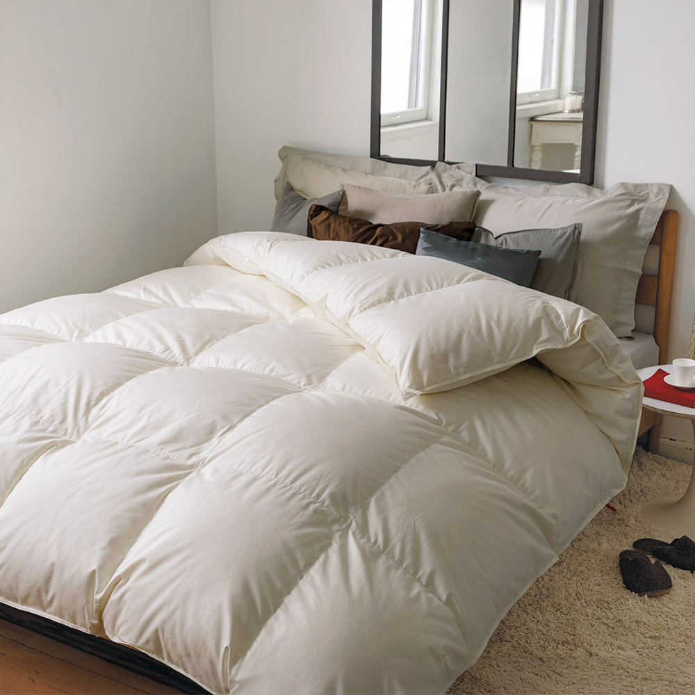 ≪クイーンロング≫ 真心ロイヤルダック羽毛掛け布団 羽毛掛け布団 614104