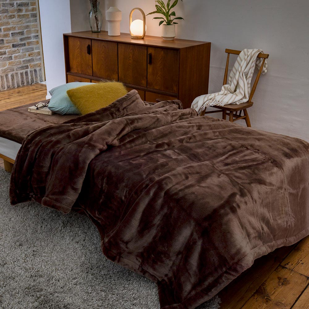 nishikawa とろける感動 大人の毛布ウォームアルファ 掛け毛布 シングル 掛け毛布 ブランケット 毛布 614311