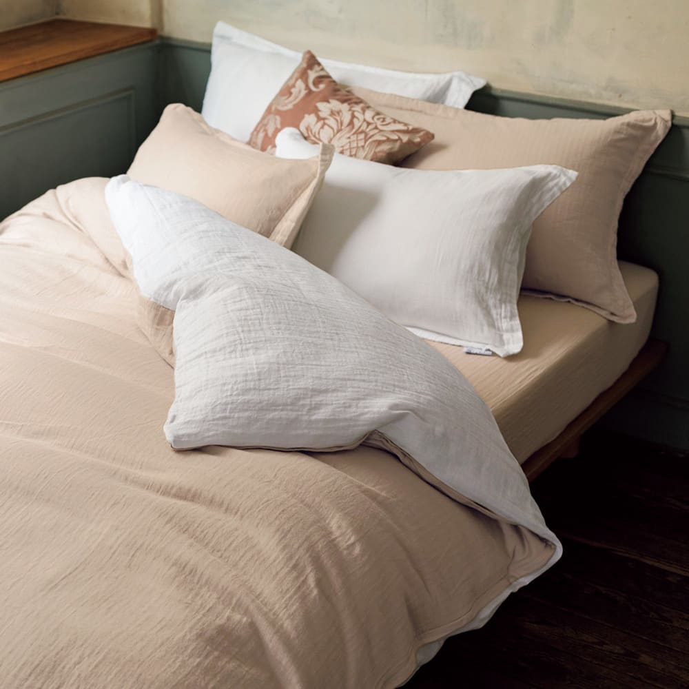 ≪セミダブルロング≫ 和ざらし 二重ガーゼ カバーリングシリーズ 掛け布団カバー 掛け布団カバー 布団カバー シーツ 614504