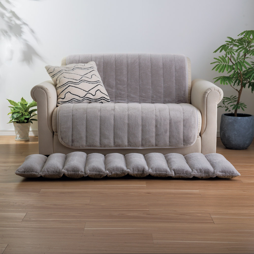 ≪アームなし・1人掛≫ とろけるぬくもり感!ヒートループ(R)ソファカバー 人掛けソファーカバー ソファーカバー 615611