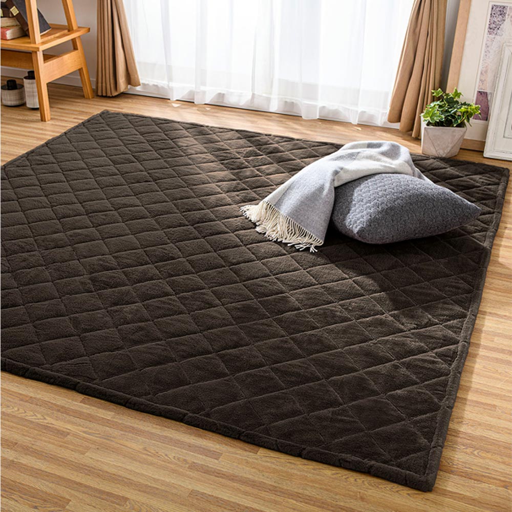 ≪約130×190cm≫ とろけるぬくもり感!ヒートループ(R)ラグ 洗えるラグ カーペット ラグ マット 615618