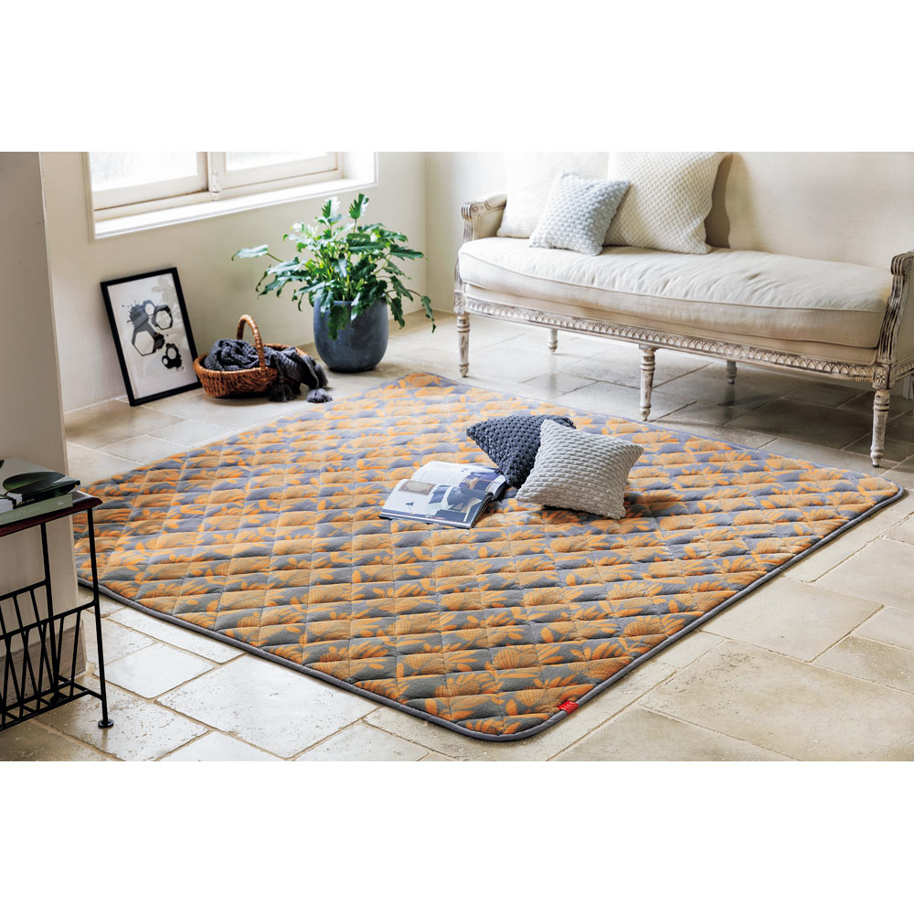 ≪約130×190cm≫ ELLE HOME(R) ヒートループ(R)ハイパー ラグ 洗えるラグ カーペット ラグ マット 615654