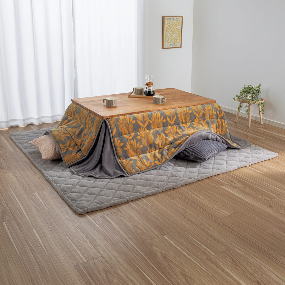 ≪正方形≫ ELLE HOME（R） ヒートループ（R）ハイパー こたつ掛け布団 こたつ布団 こたつ 615657