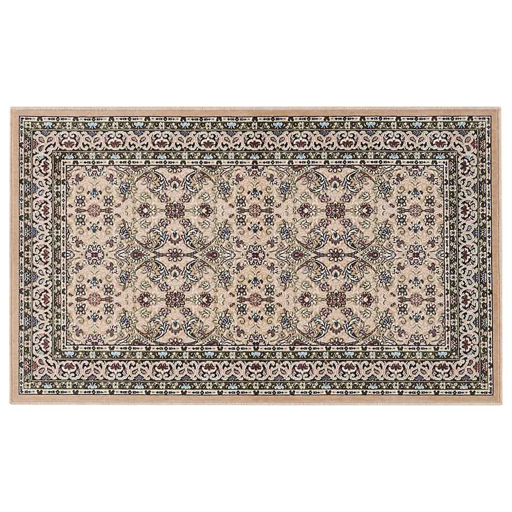 ≪スクエア約67×110cm≫ 洗える抗菌防臭加工 モケット織マット〈ポーロ〉 洗えるラグ カーペット ラグ マット 615712