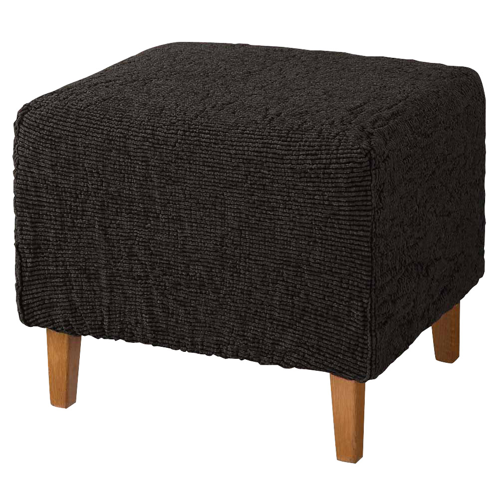 イタリア製フィットカバー〈ヴェルート〉 オットマンカバー 特殊サイズソファーカバー ソファーカバー 615834