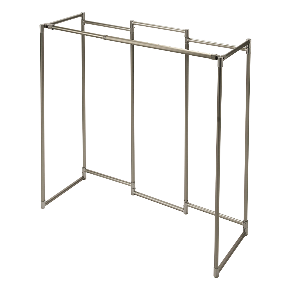 出しっぱなしでも美しい 新スタイリッシュアルミ物干し 竿付き5連 室内物干し 洗濯用品 物干し 611664