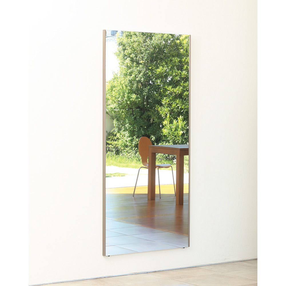 ≪85×170cm≫ 割れない軽量フィルムミラー ［太枠］ 耐震グッズ 防災用品 防犯用品 611771