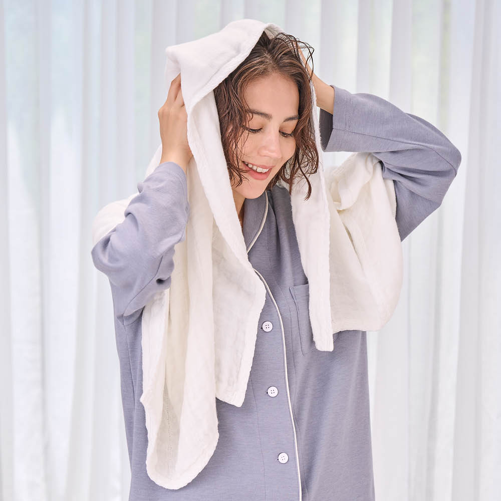 白雪ふきん スクワラン湯上りバスタオル バスタオル フェイスタオル タオル スリッパ 612302