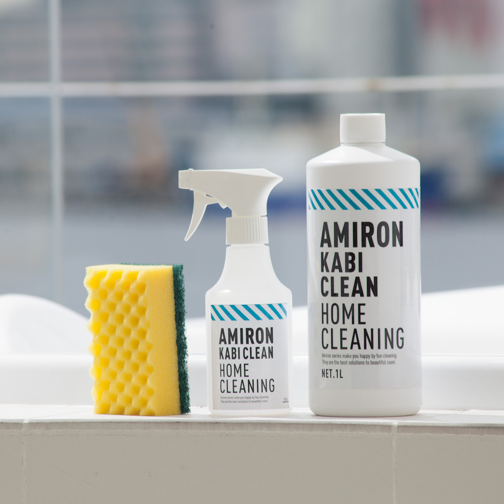 お風呂掃除専用クリーナー アミロン カビクリーン バス 用品 掃除 お手入れ用品 612576