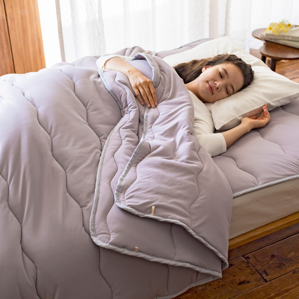 ≪ダブルロング≫ 寒がりさんにもデリケートさんにも安心 シンサレート(TM)を使用した布団シリーズ 2枚合わせ掛け布団 掛け布団 614710