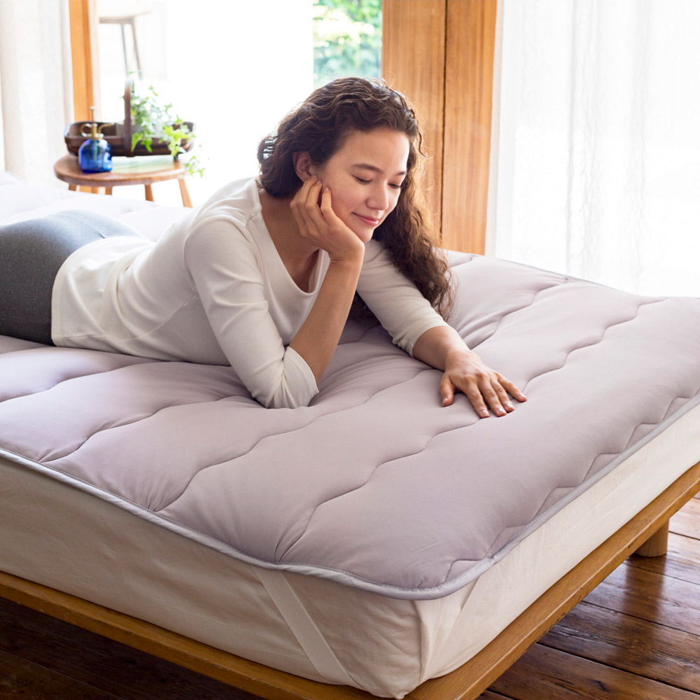 ≪ダブル≫ 寒がりさんにもデリケートさんにも安心 シンサレート(TM)を使用した布団シリーズ 敷きパッド 敷きパッド ベッドパッド 614713