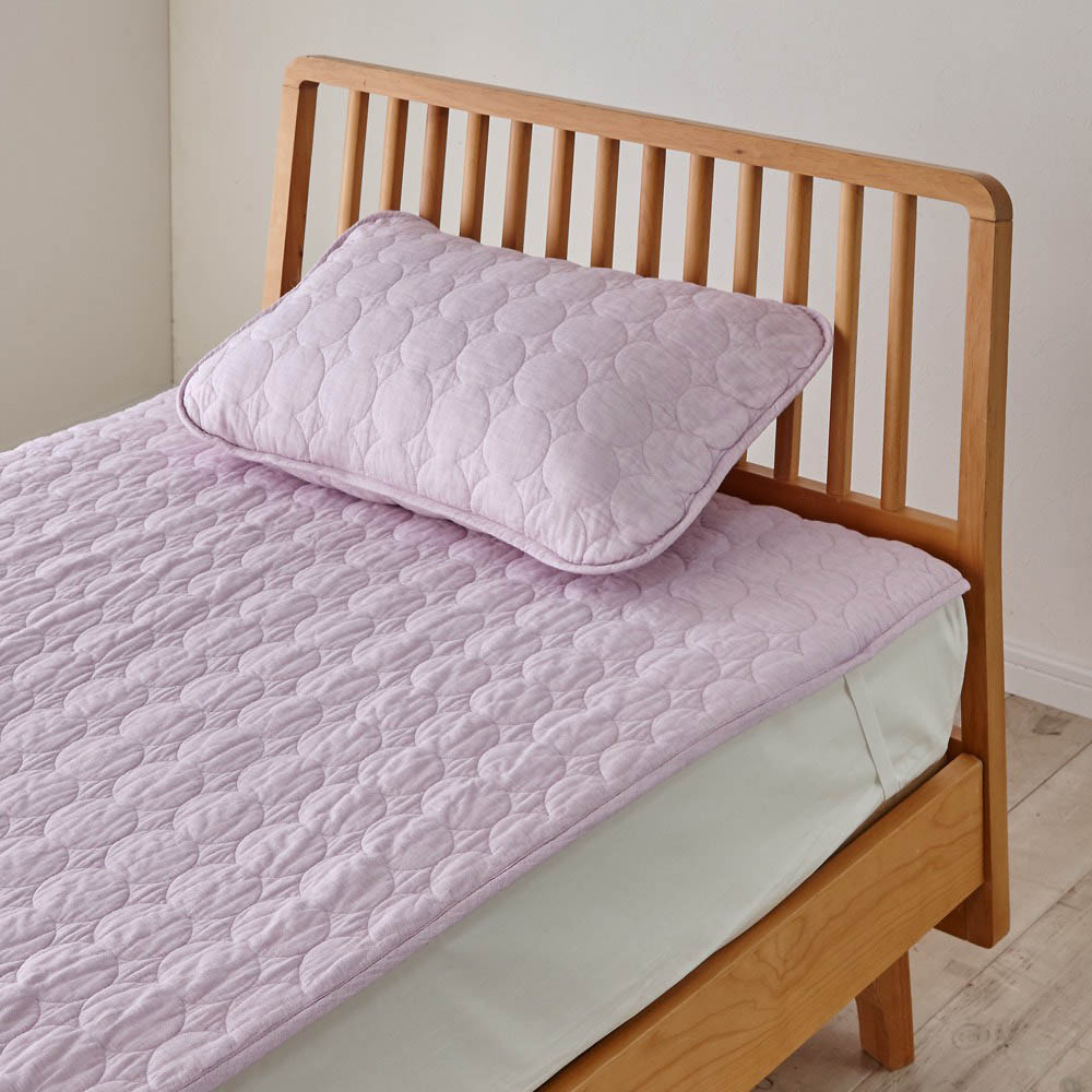 パシーマ(R)EX(先染めタイプ)シリーズ パープル ピローケース 普通判(1枚) 枕カバー ピローケース 布団カバー シーツ 615023