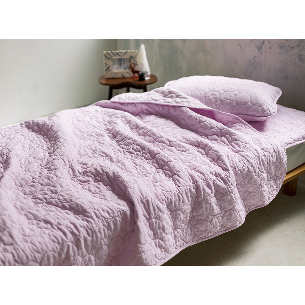 パシーマ(R)EX(先染めタイプ)シリーズ パープル キルトケット シングル 615024