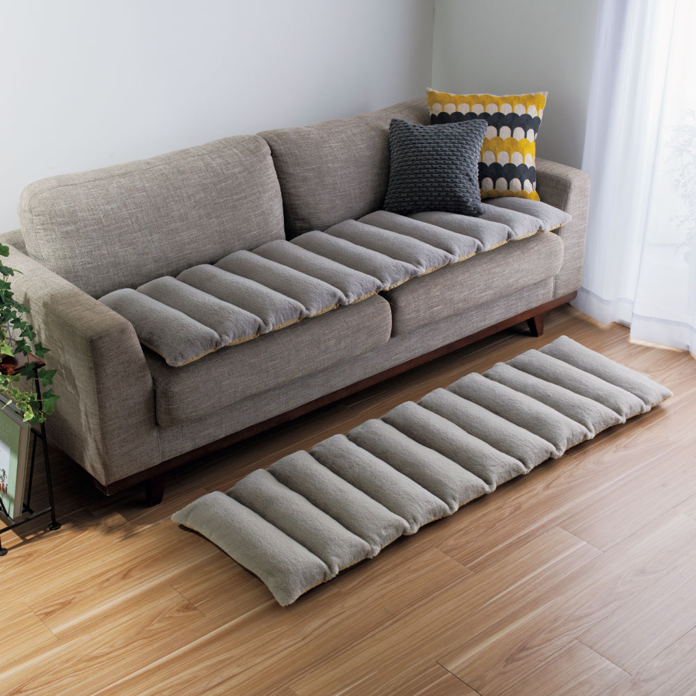 ≪約45×135cm≫ とろけるぬくもり感!ヒートループ(R)マルチパッド カバー類 615616