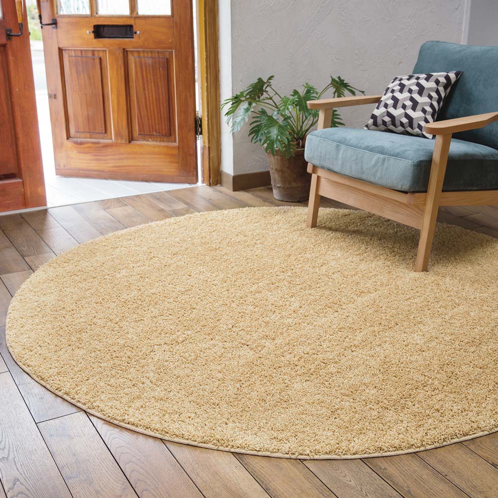 ≪オーバル 約130×190cm≫ 防ダニミックスシャギーラグ 円形 ・オーバル 洗えるラグ カーペット ラグ マット 615909