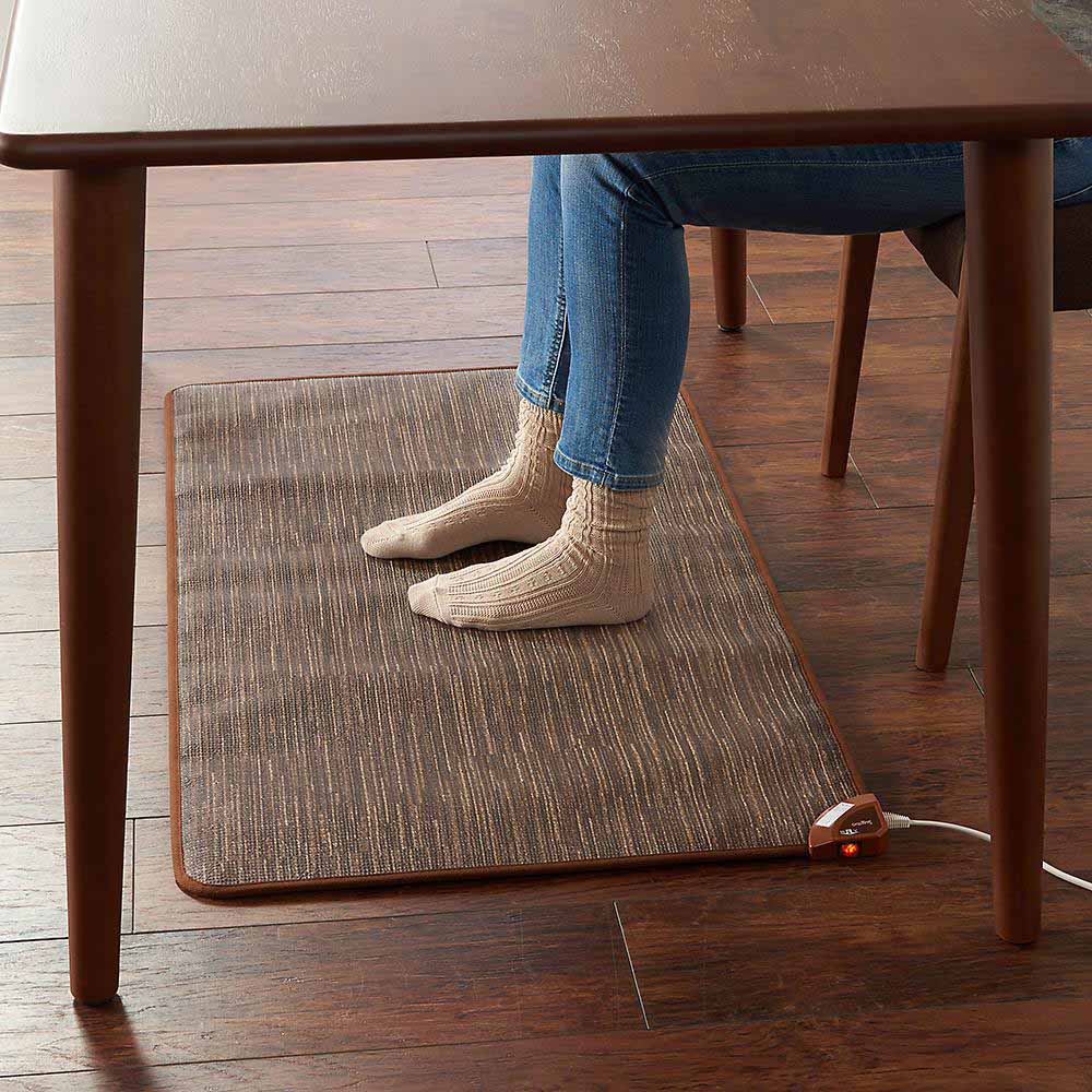 ≪約60×60cm≫ ホットテーブルマット カーペット柄 暖房器具 ヒーター 季節家電 生活家電 616030