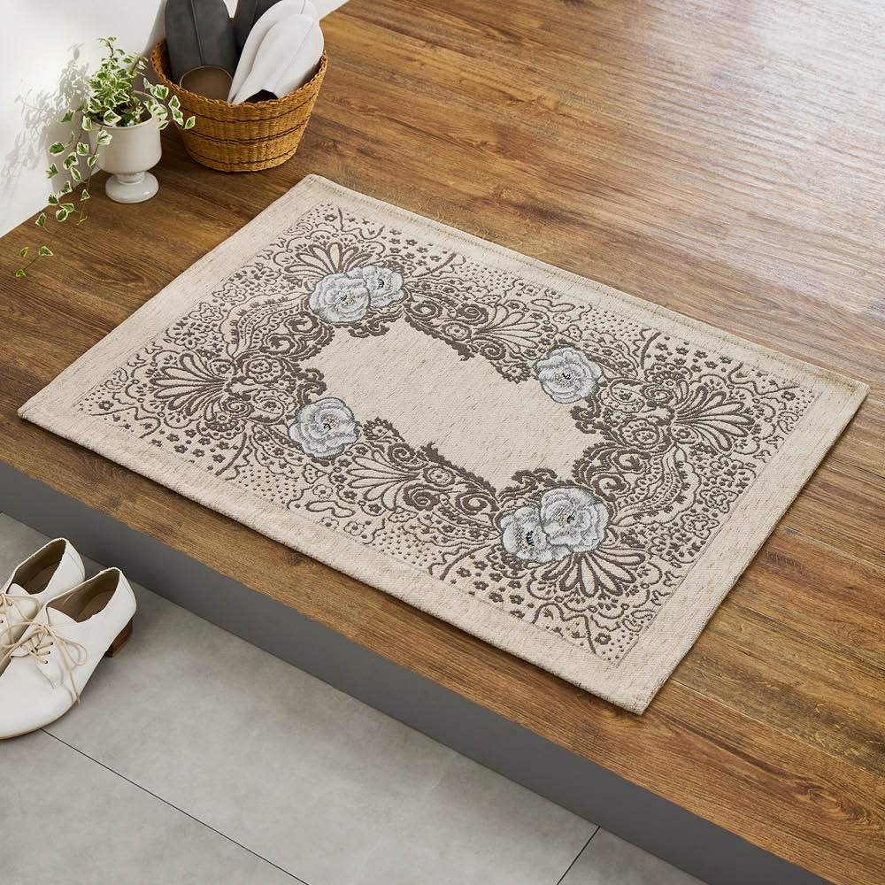 Sahara ゴブラン織マット 約65×90cm 玄関マット カーペット ラグ マット 696428