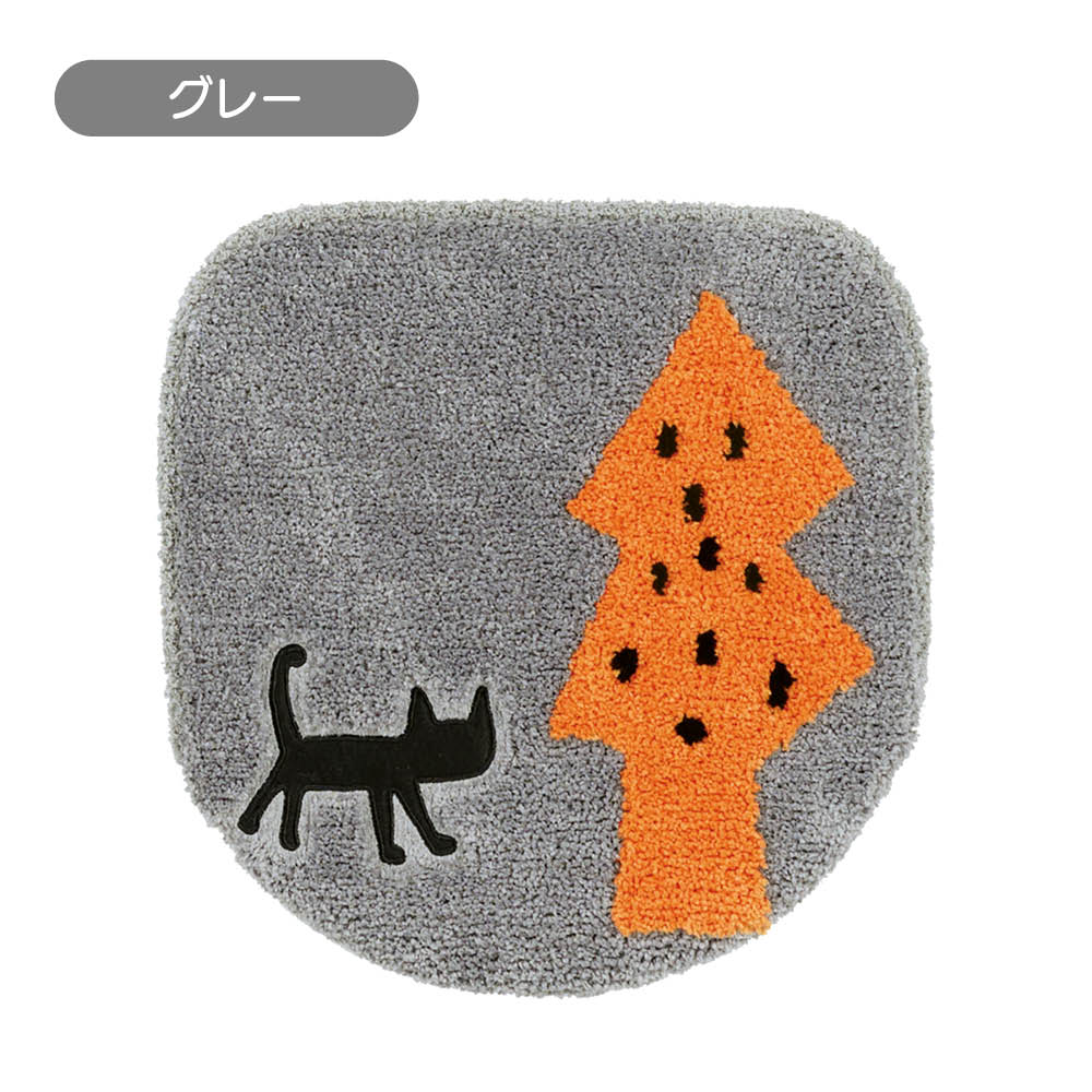 ATSUKO MATANO フタカバー〈迷子のMEMEBEBE〉 トイレ用品 696822
