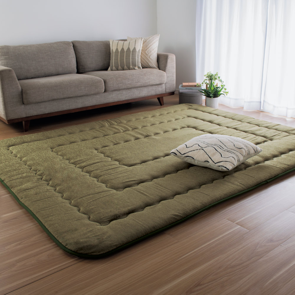 ≪約130×190cm≫ シェニール生地のふっくらラグ 防音カーペット 防音マット カーペット ラグ マット 692167