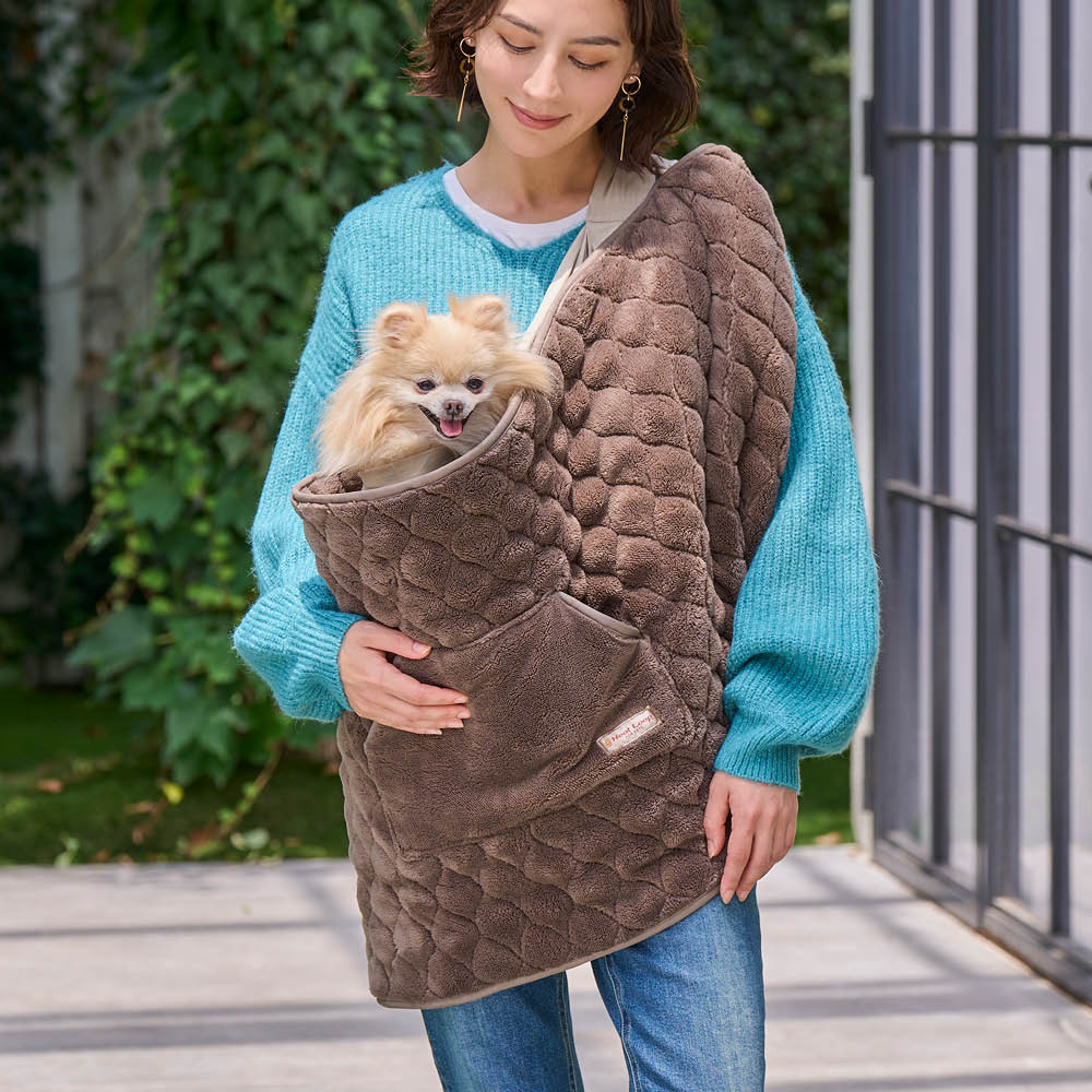 ヒートループ(R)でつくったスリングカバー ペット用品 694001