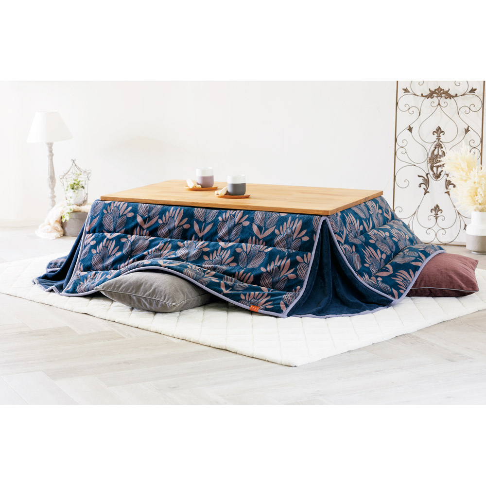 ≪長方形≫ ELLE HOME（R） ヒートループ（R）ハイパー こたつ掛け布団 こたつ布団 こたつ 696658