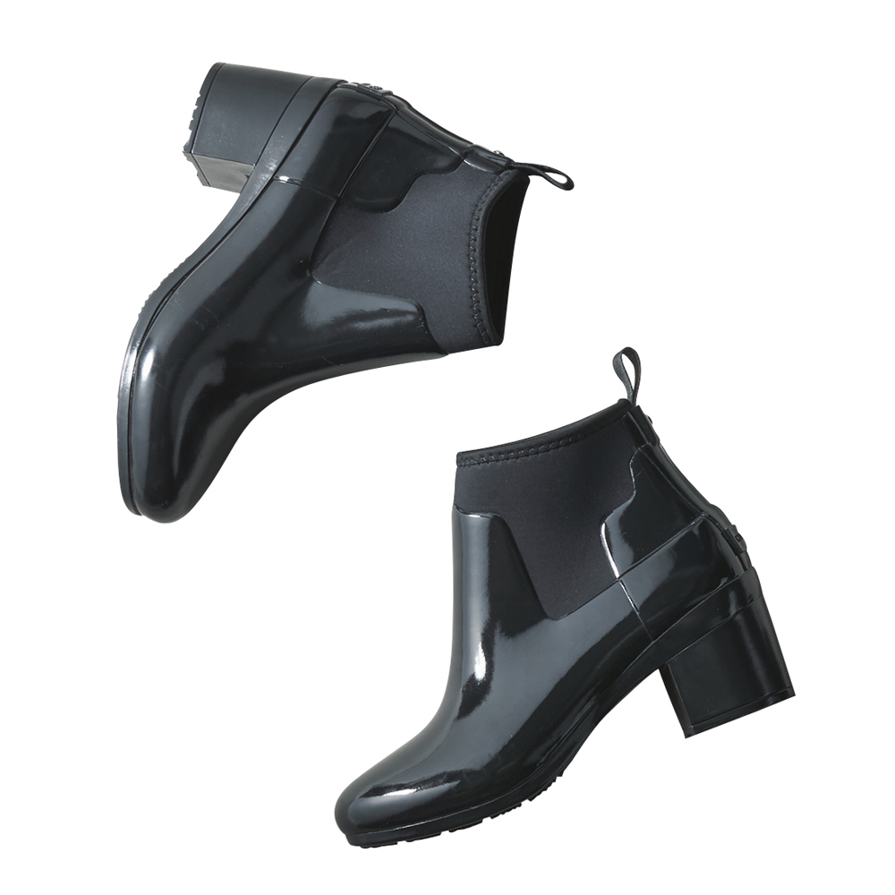 Hunter ハンター レインシューズシリーズ ヒールショートブーツ 通販 ディノス