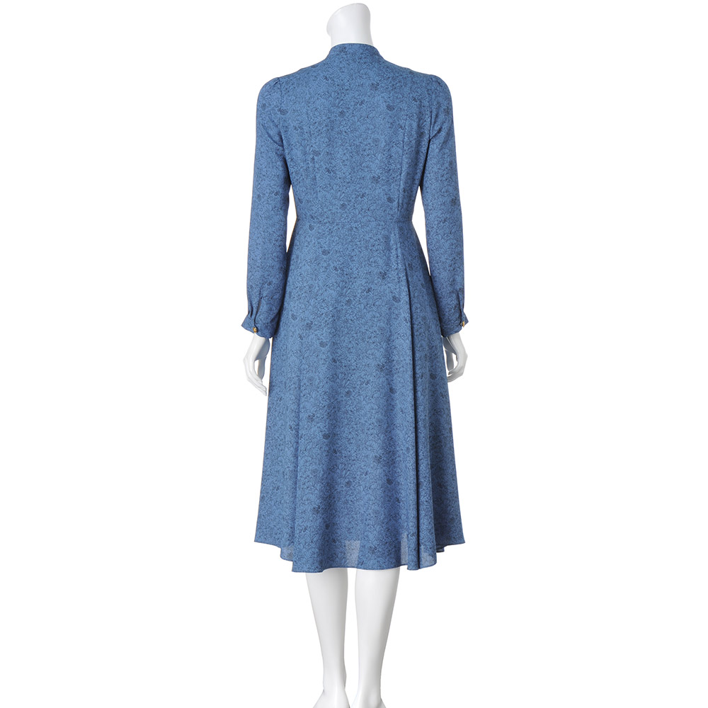 LIBERTY PRINT/リバティプリント ジョーゼット フレアワンピース LIBERTY PRINT/リバティプリント ジョーゼット フレアワンピース