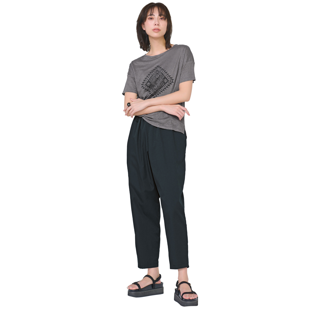 速乾 接触冷感 リネン100％ 刺しゅう ジャージー プルオーバー トップス プリント 柄トップス 369806 速乾 接触冷感 リネン100％ 刺しゅう ジャージー プルオーバー