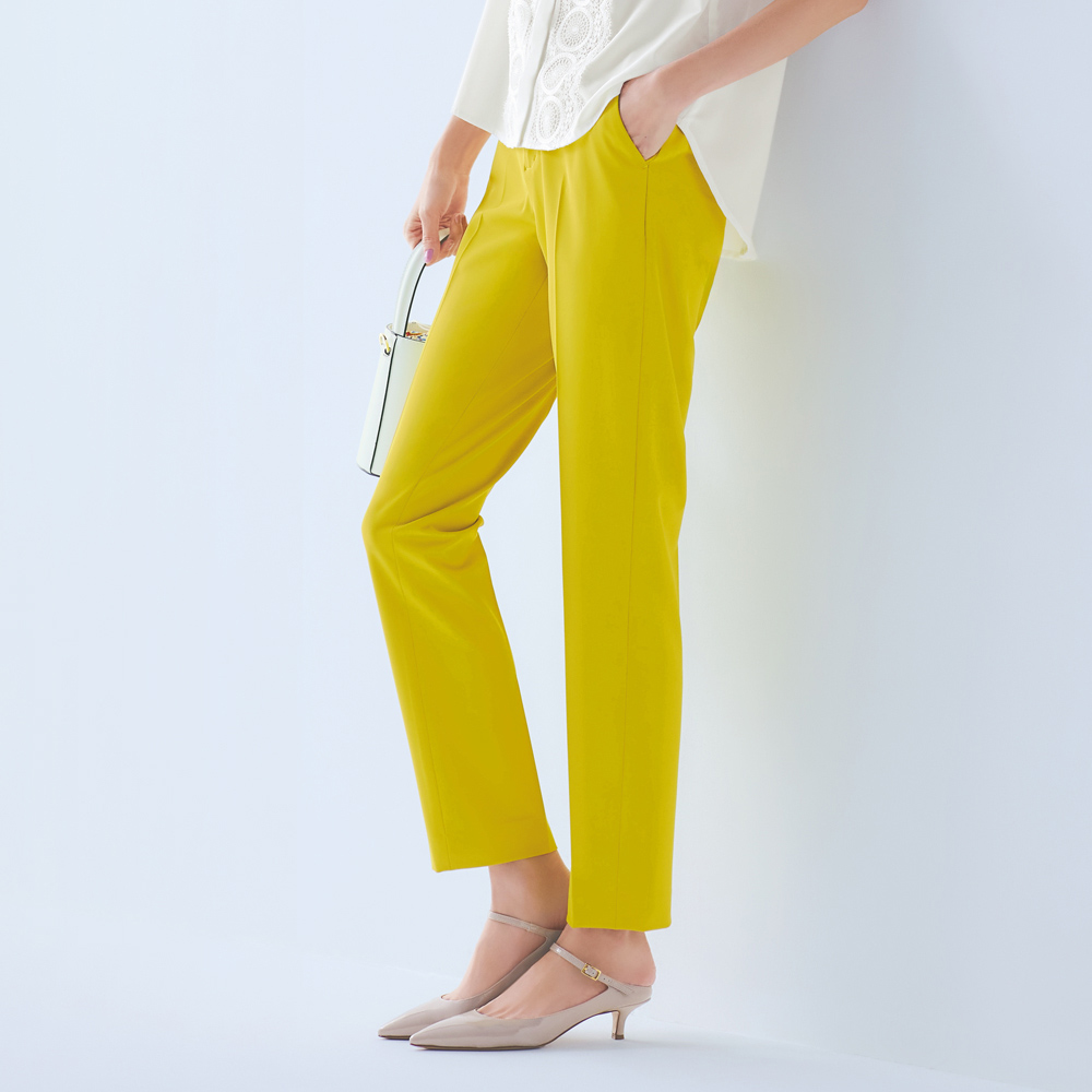 多機能素材 ストレッチ 9分丈 腰高パンツ 機能性ウェア インナー 雑貨 100601