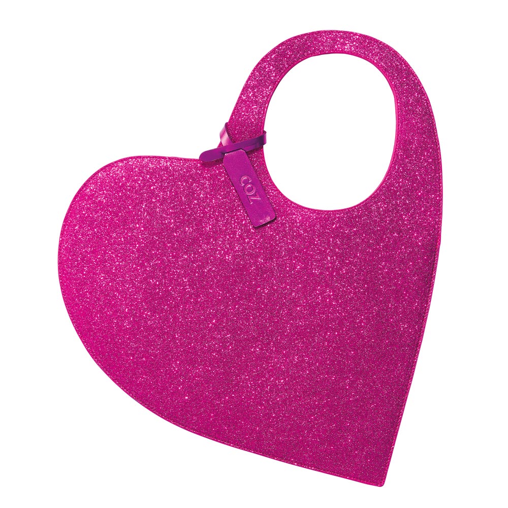 メタリック ハート バッグ トートバッグ バッグ 104711
