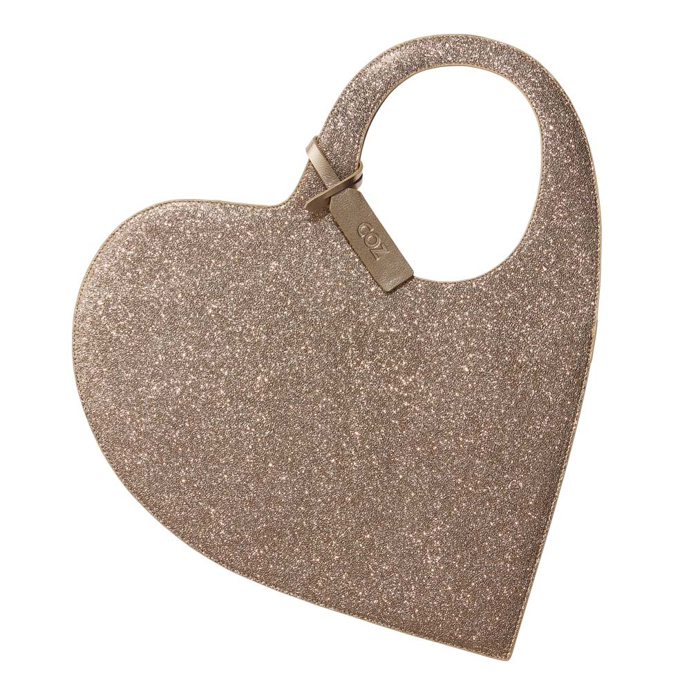 メタリック ハート バッグ トートバッグ バッグ 104711